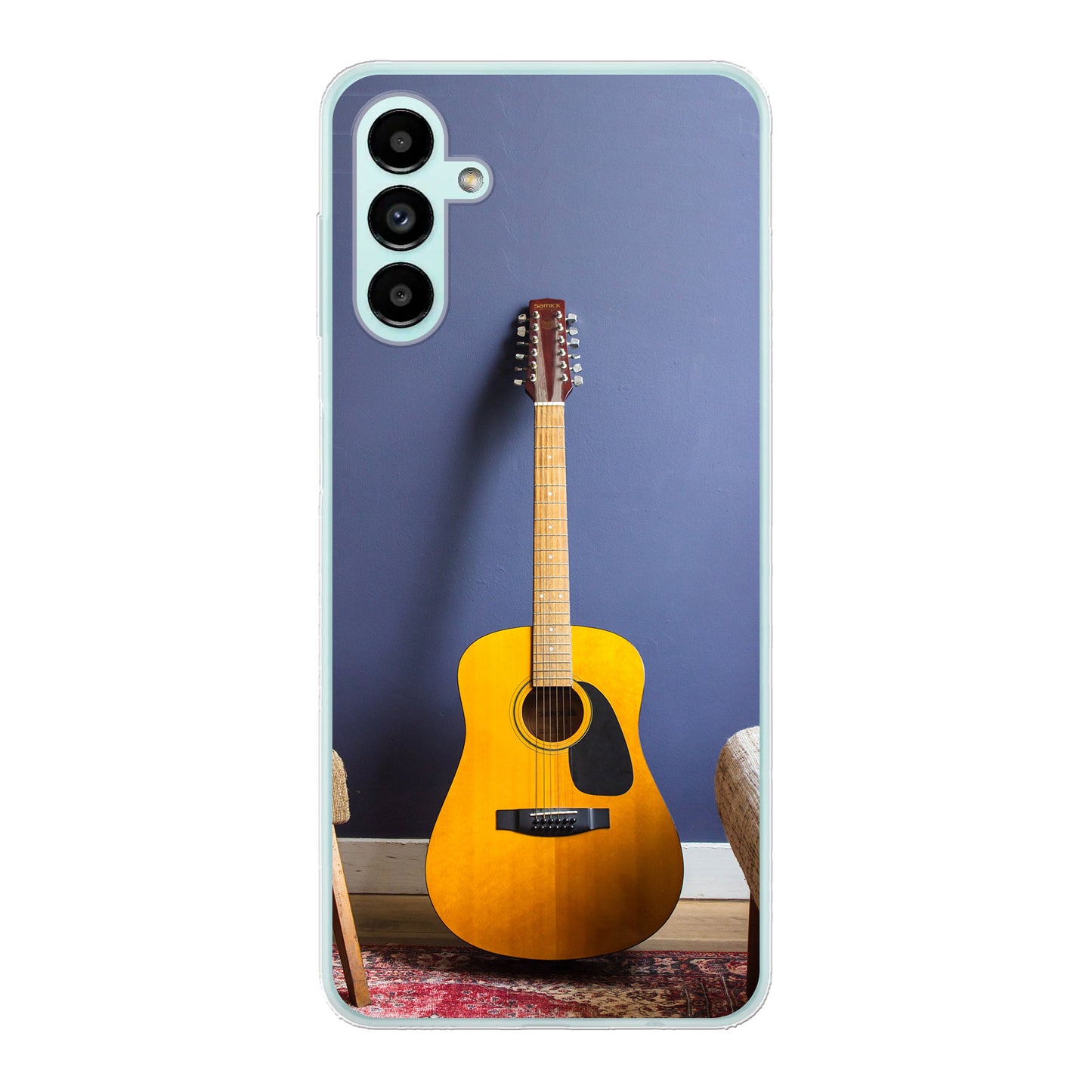 Samsung Galaxy Galaxy A04s / A13 5G - Cover Morbida Trasparente -Stampa sul Retro -