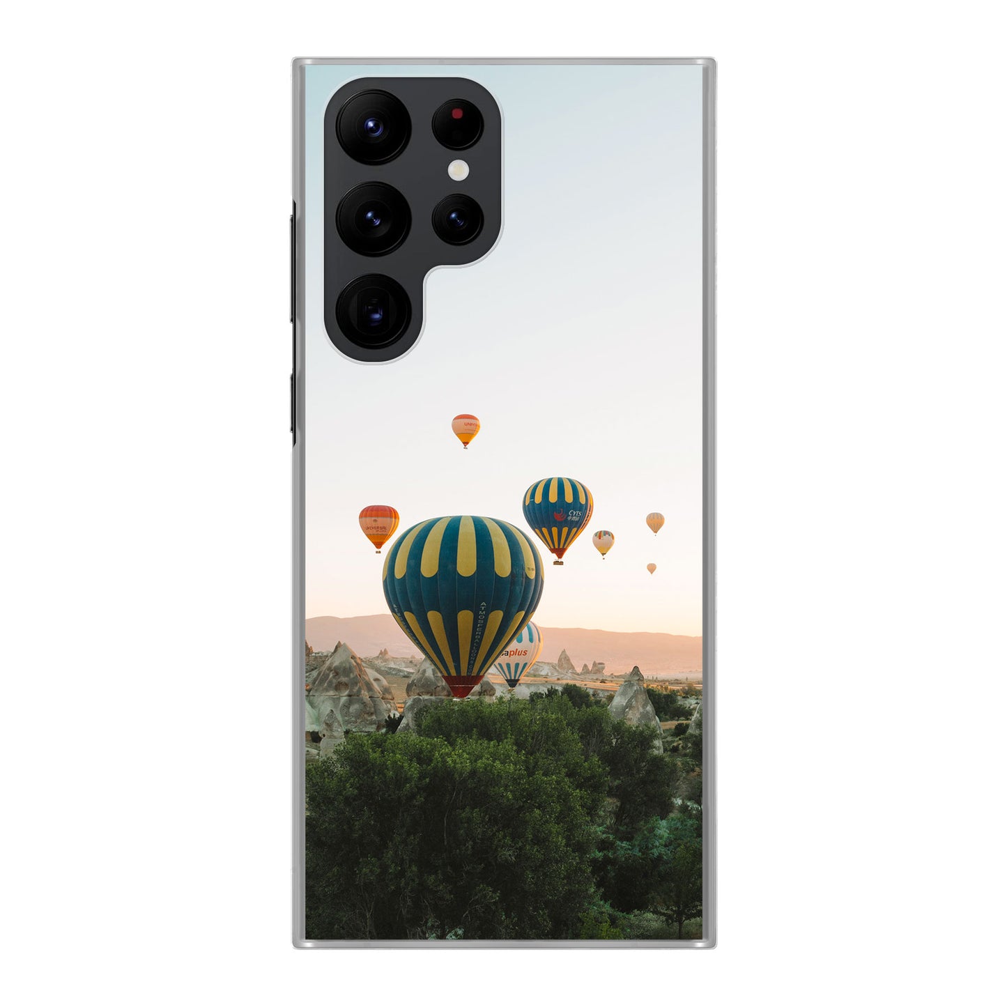 Samsung Galaxy S22 Ultra Cover Rigida Trasparente - Stampa sul Retro