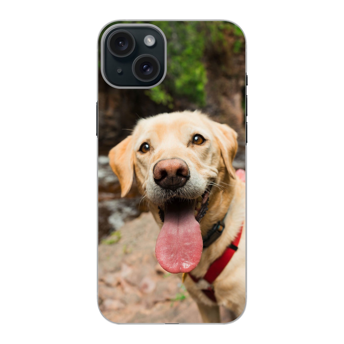 Apple iPhone 15 Plus Cover Rigida Trasparente - Stampa sul Retro