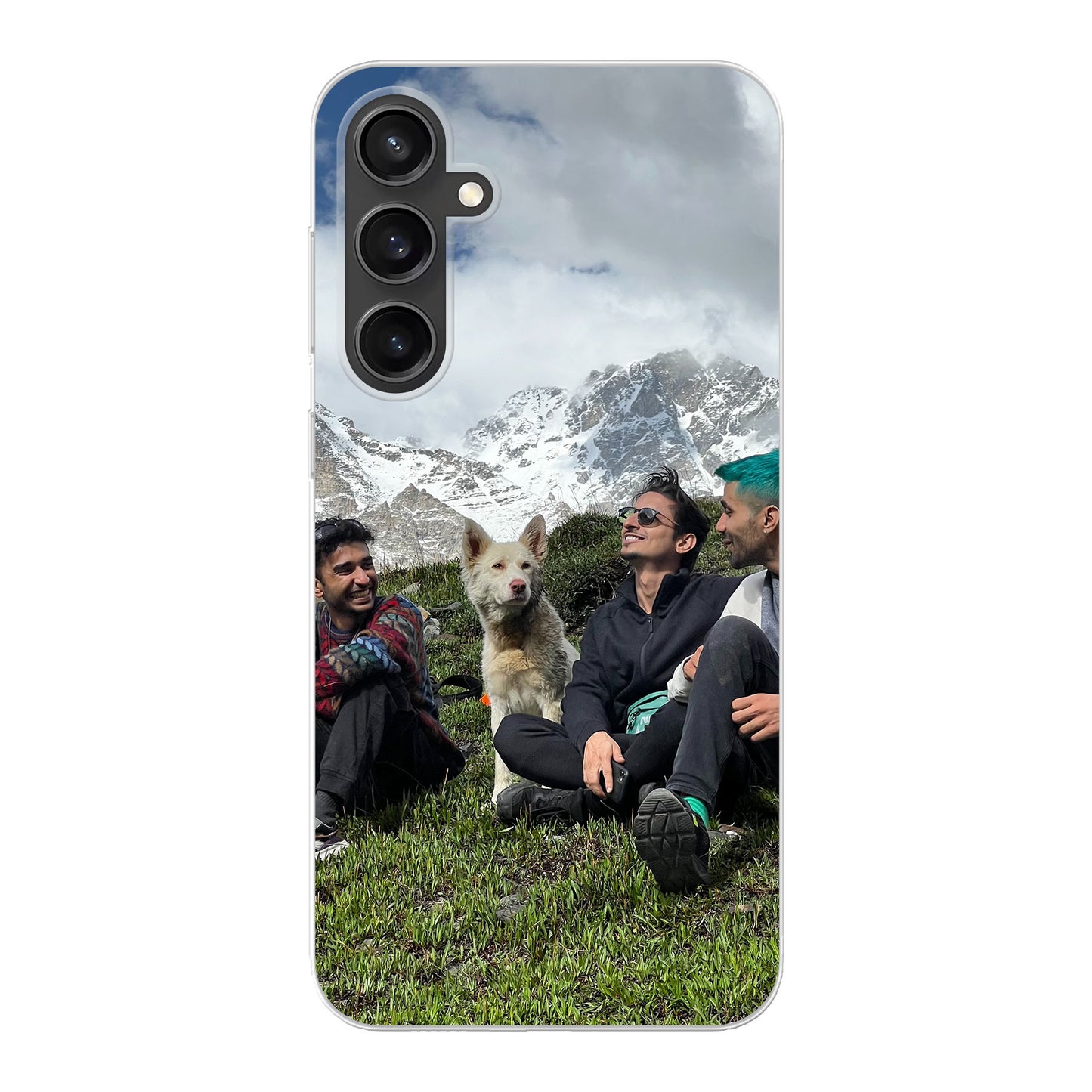 Samsung Galaxy S23 FE - Cover Morbida Trasparente -Stampa sul Retro -