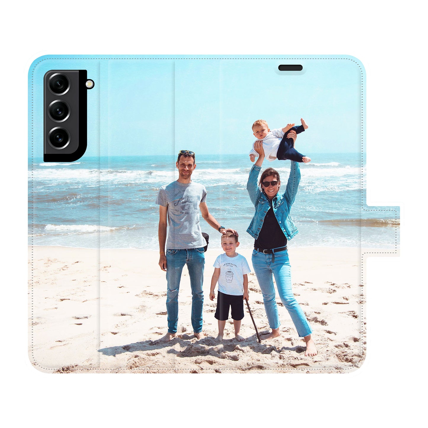 Samsung Galaxy S21 5G Custodia a Libro - Stampa su tutta la Superficie