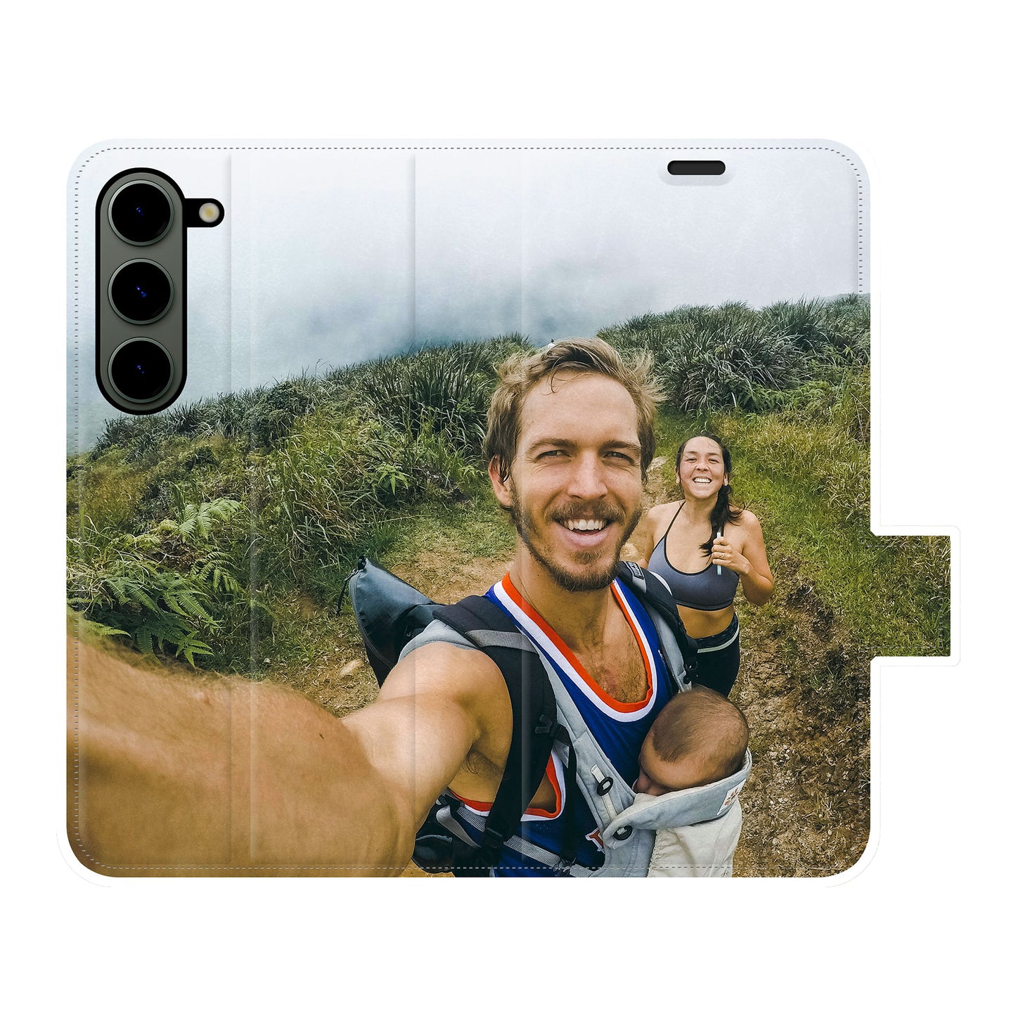 Samsung Galaxy S23 Custodia a Libro - Stampa su tutta la Superficie