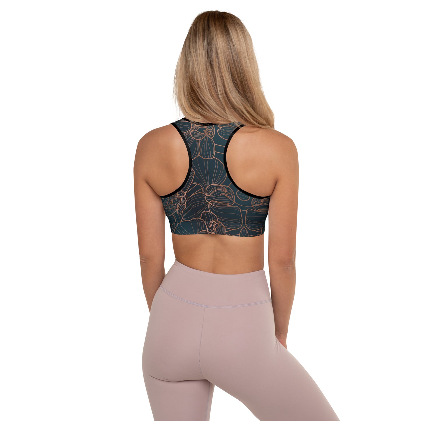 Orchidea - Reggiseno Sportivo Imbottito