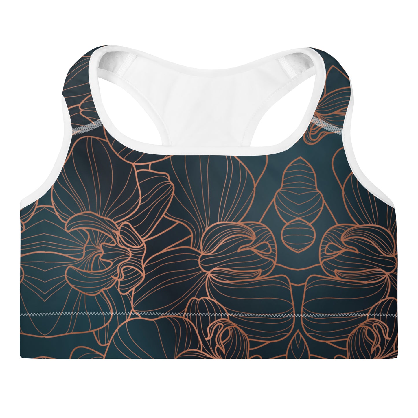 Orchidea - Reggiseno Sportivo Imbottito