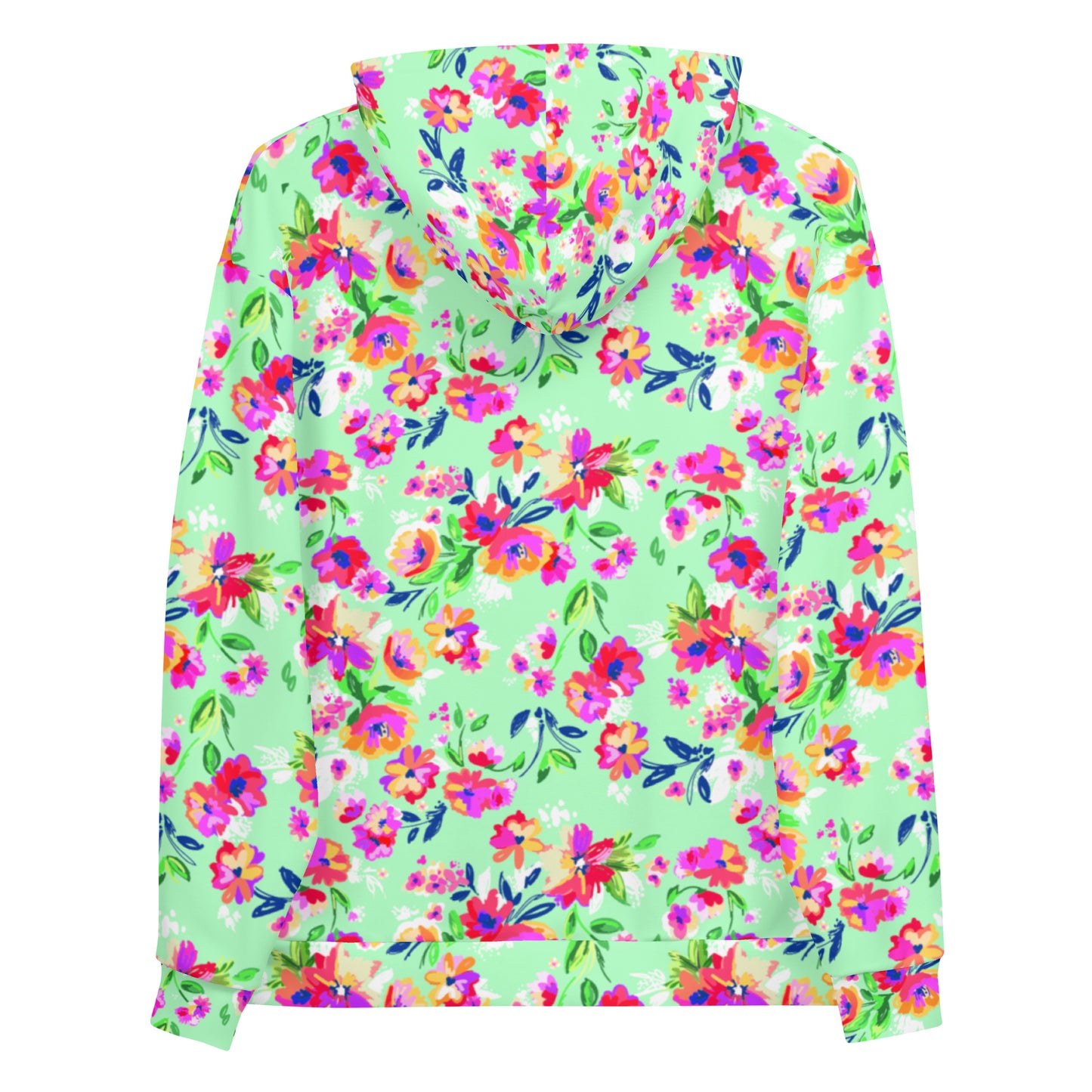 Fiorellini - Felpa Unisex con Cappuccio