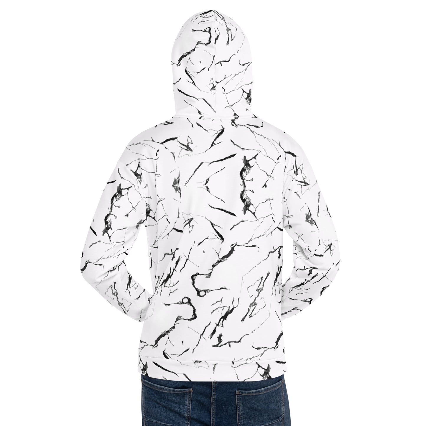 Marble - Felpa Unisex con Cappuccio