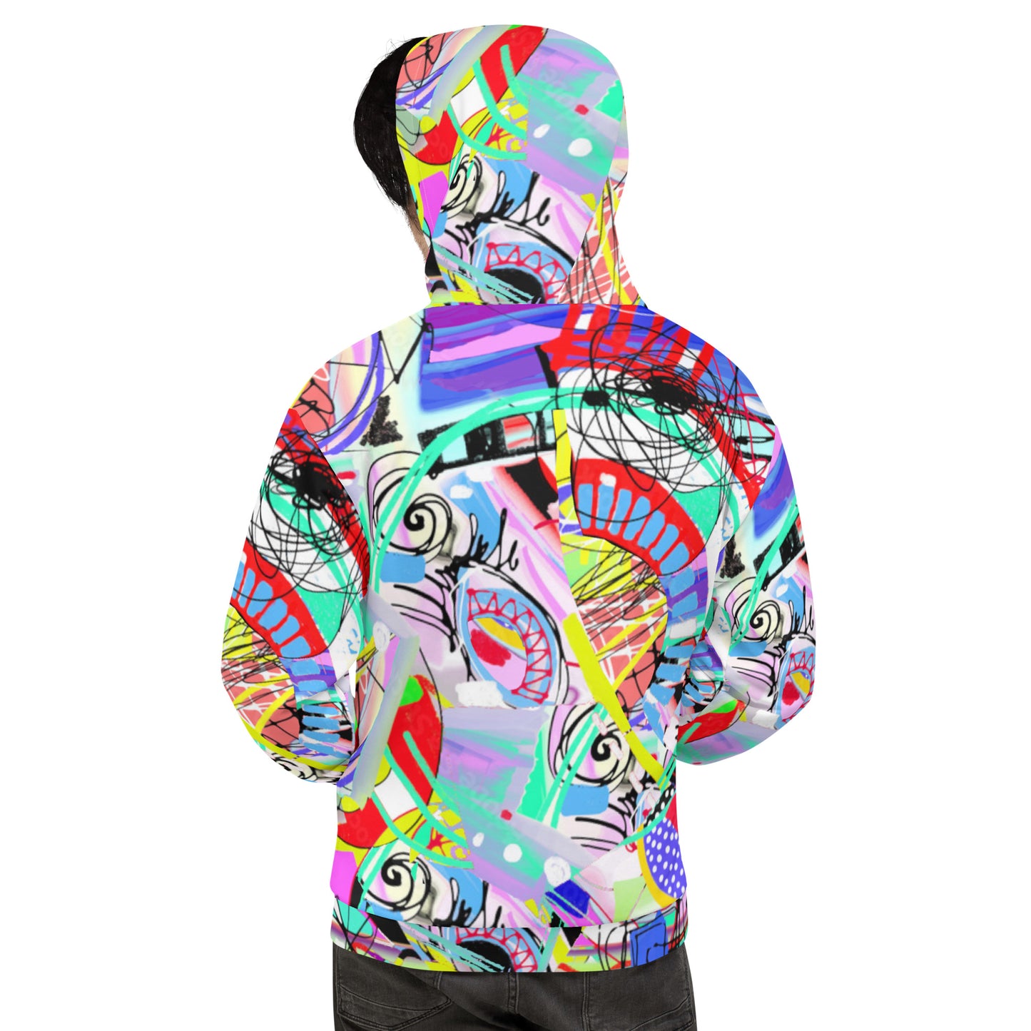 Scarabocchio - Felpa Unisex con Cappuccio