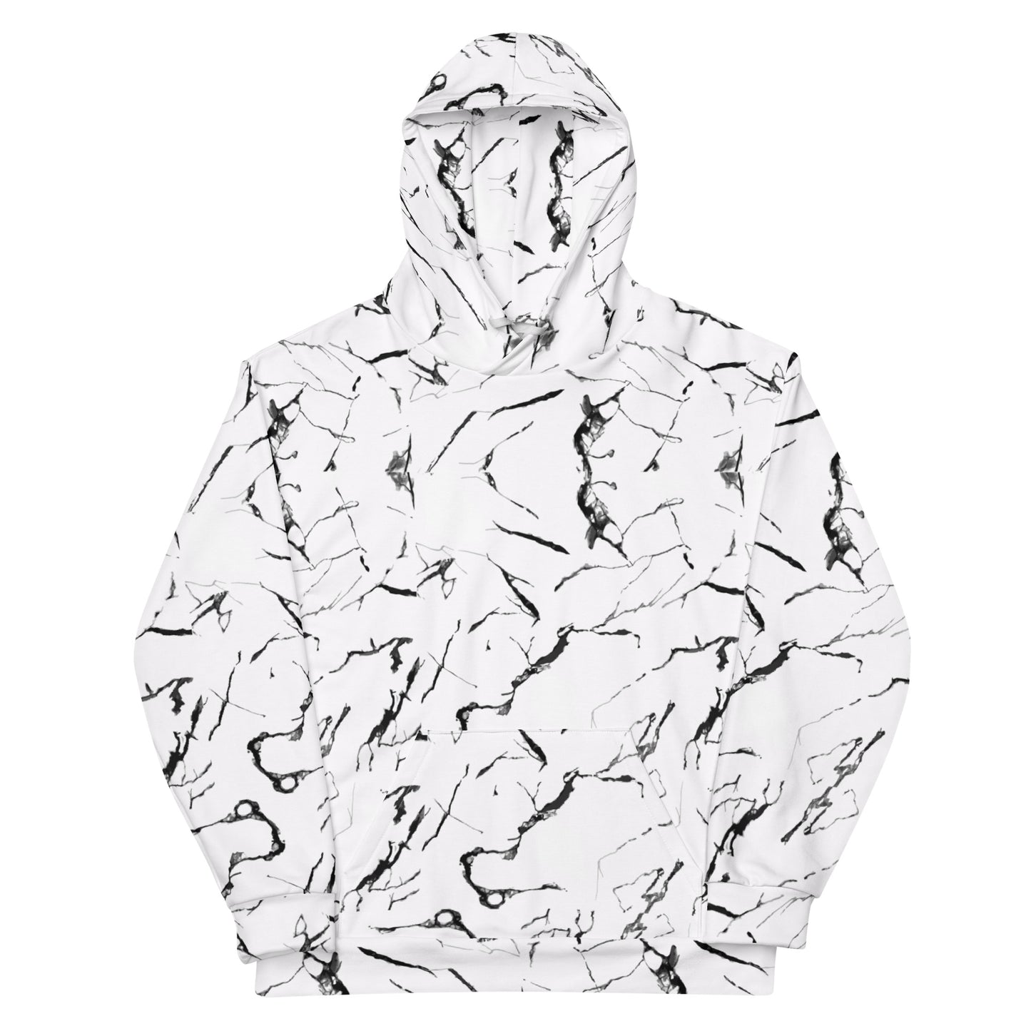 Marble - Felpa Unisex con Cappuccio
