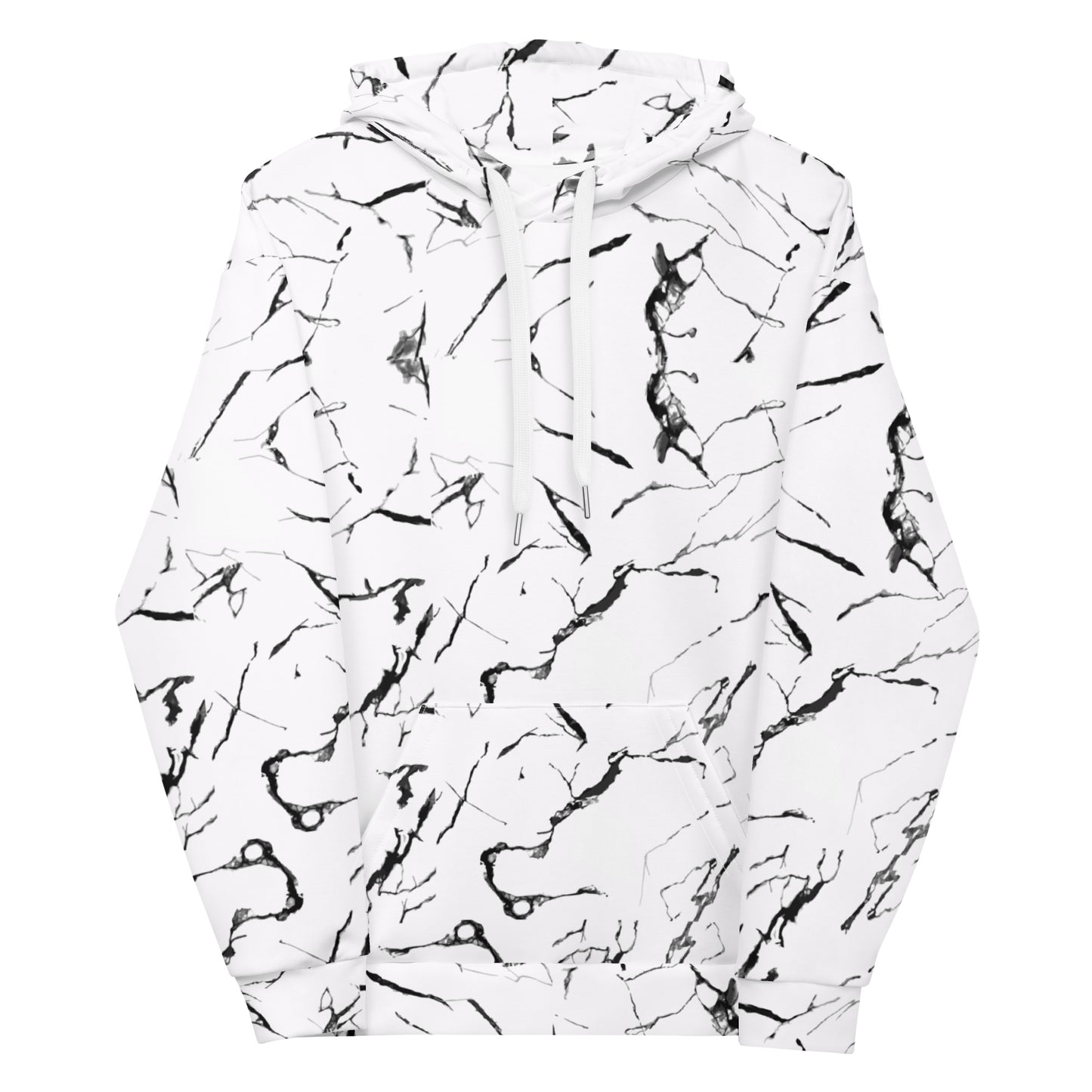 Marble - Felpa Unisex con Cappuccio