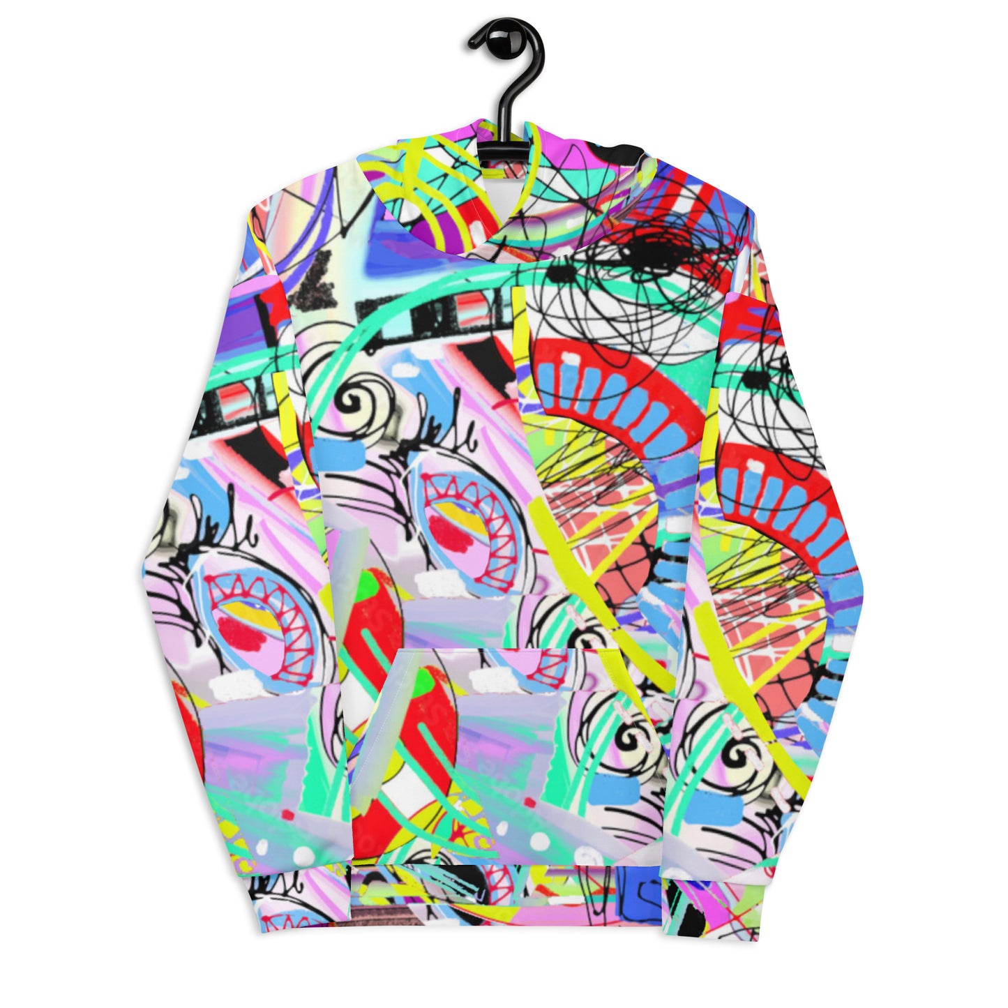 Scarabocchio - Felpa Unisex con Cappuccio