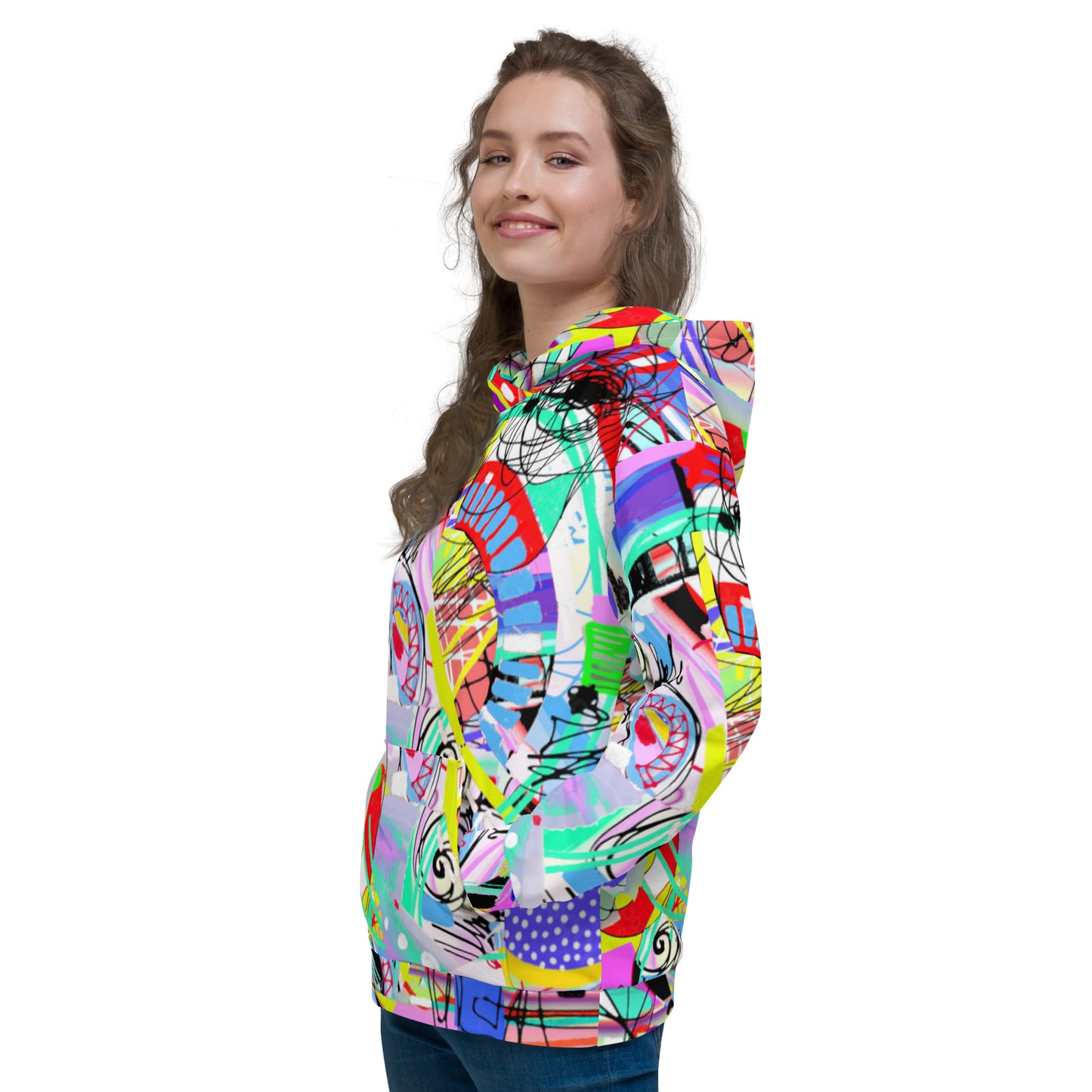 Scarabocchio - Felpa Unisex con Cappuccio
