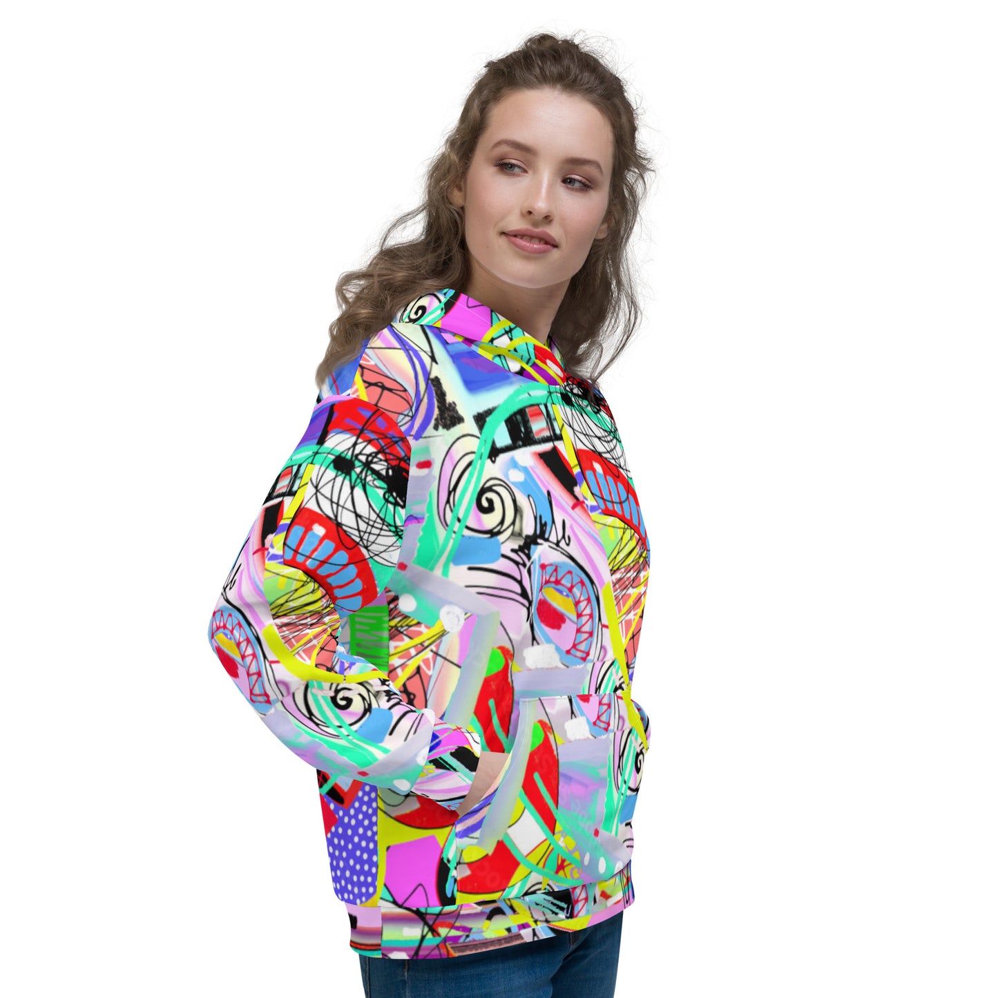 Scarabocchio - Felpa Unisex con Cappuccio