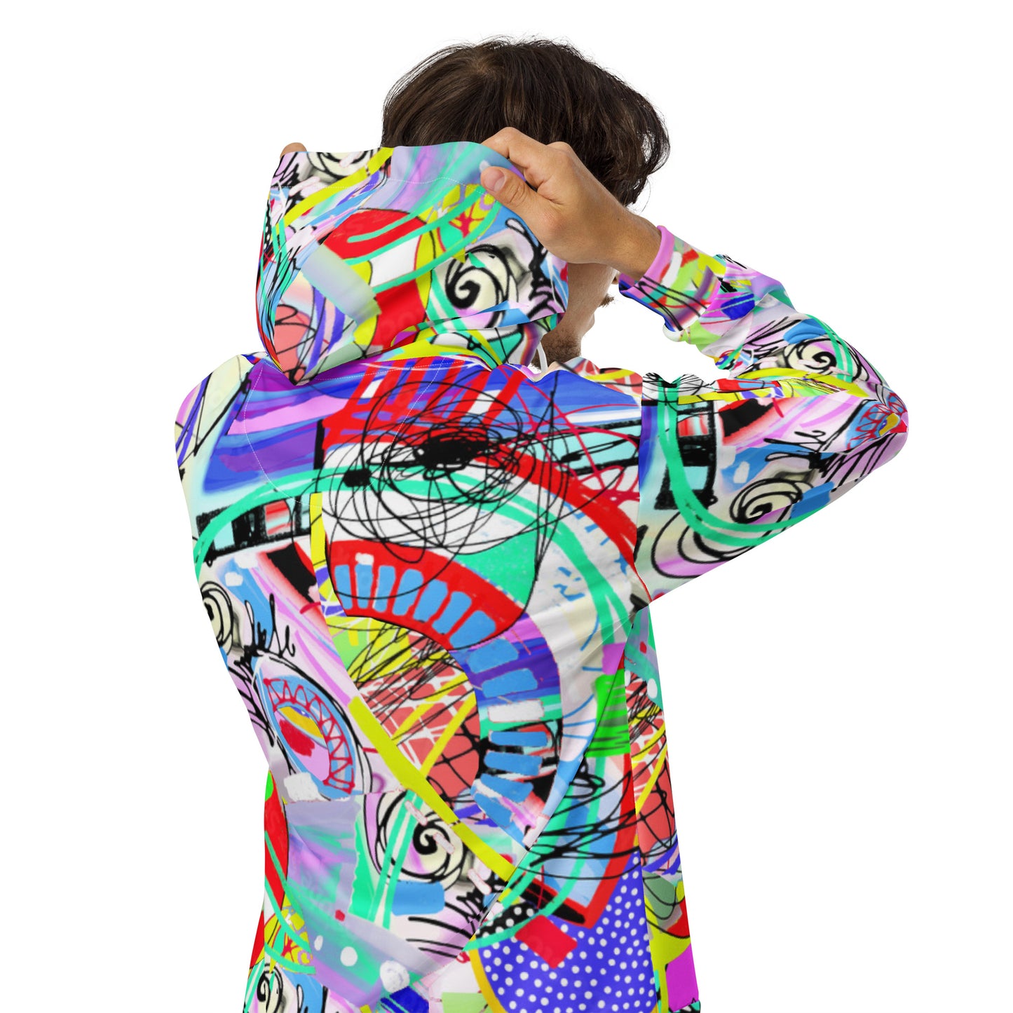 Scarabocchio - Felpa Unisex con Cappuccio e Zip