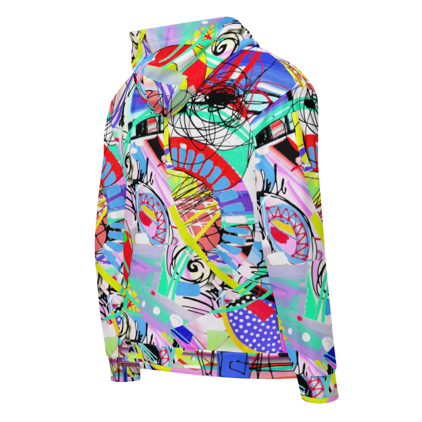 Scarabocchio - Felpa Unisex con Cappuccio e Zip