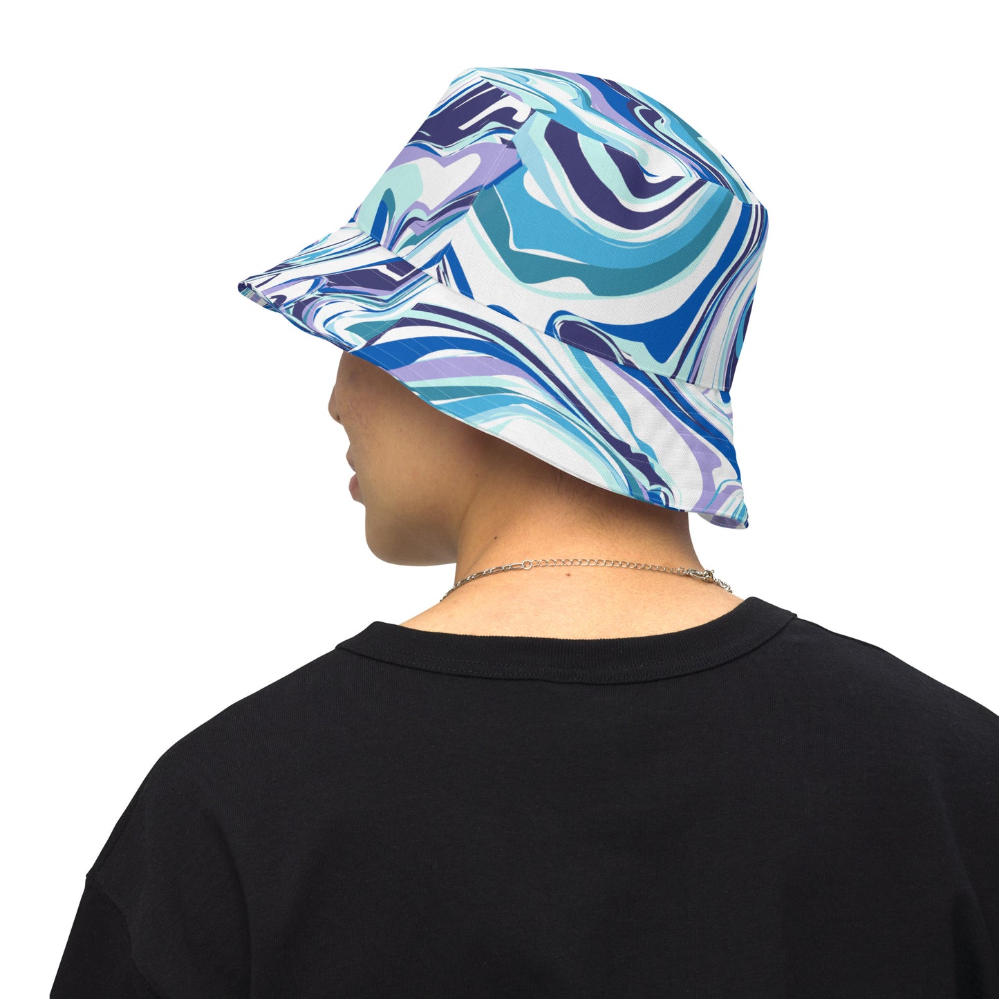 Onde Blu - Cappello Unisex modello Pescatore