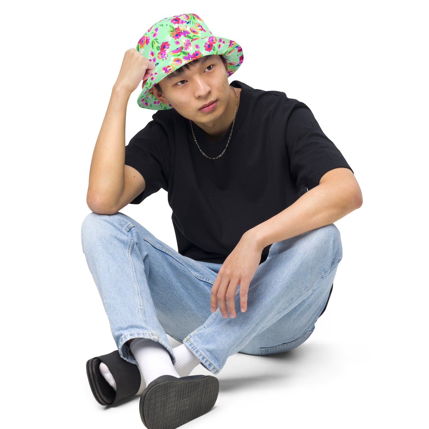 Fiorellini - Cappello Unisex modello Pescatore