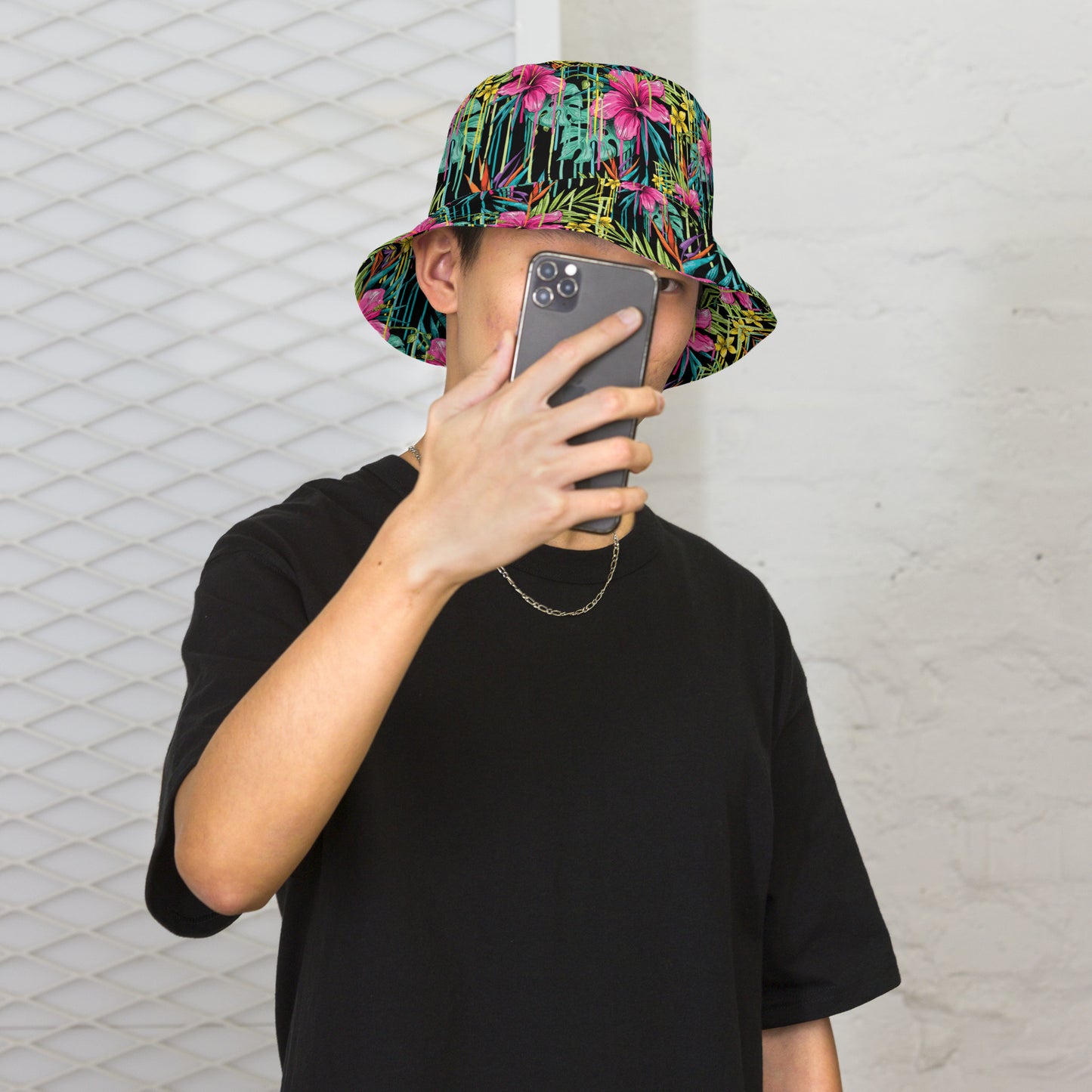 Rose - Cappello Unisex Modello Pescatore