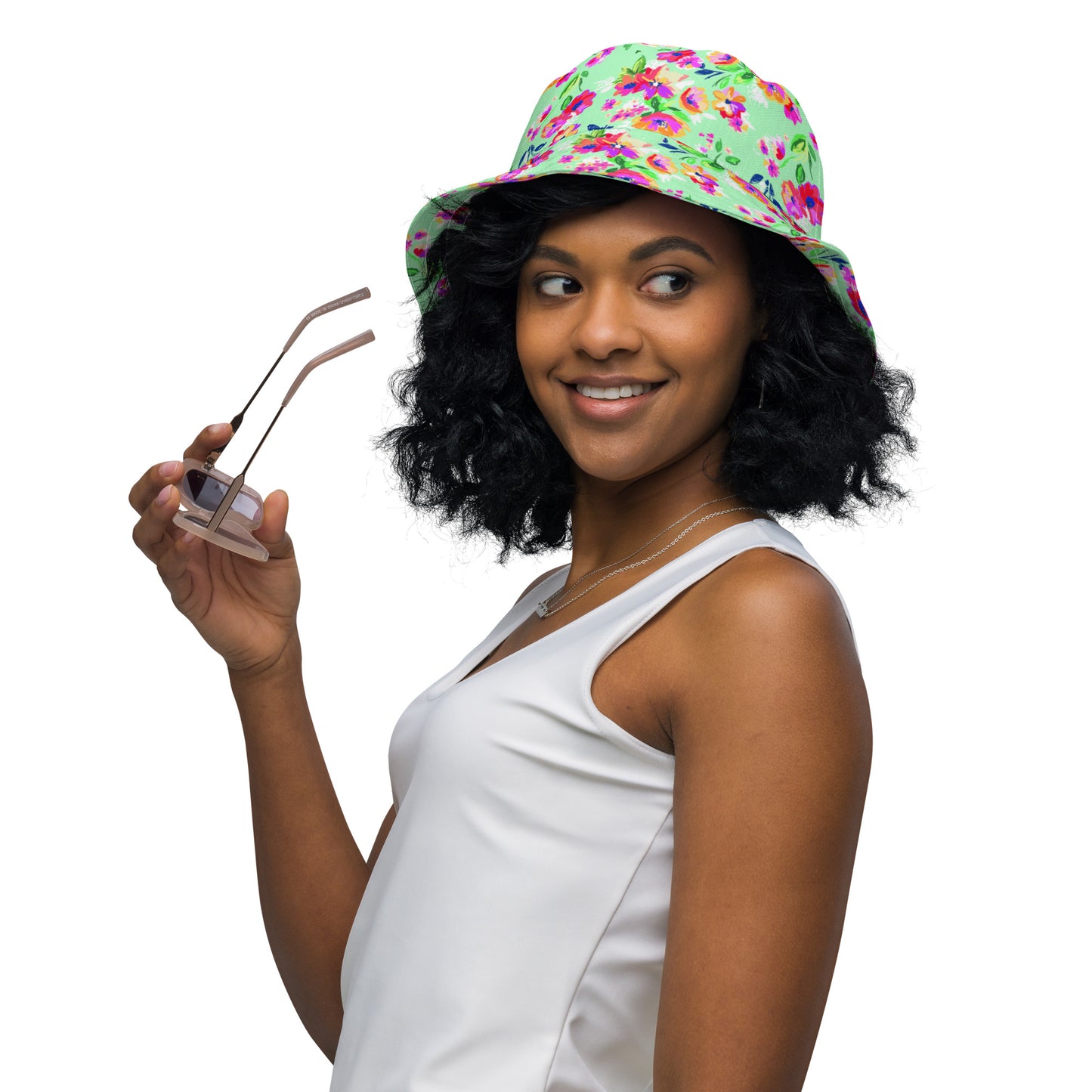 Fiorellini - Cappello Unisex modello Pescatore