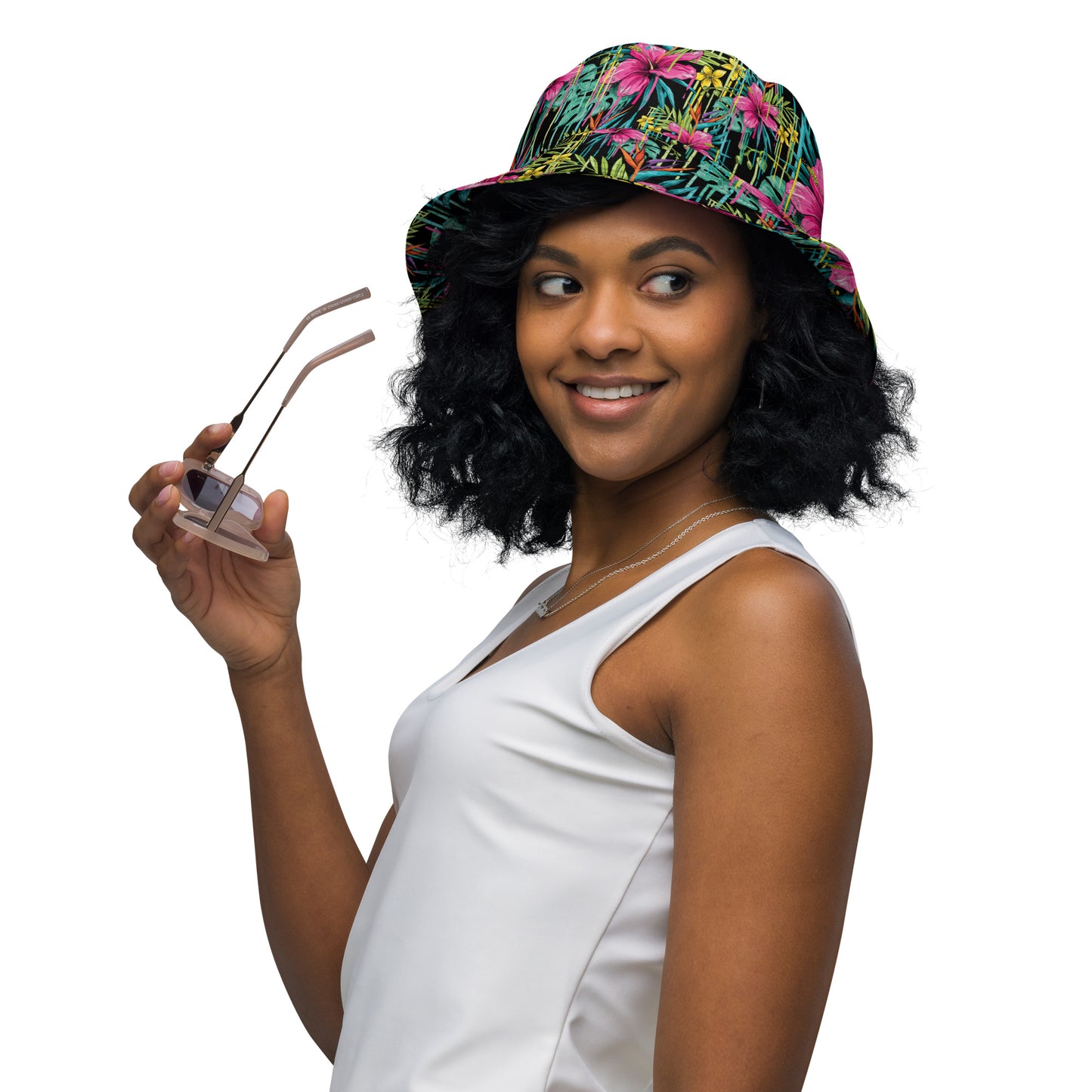 Rose - Cappello Unisex Modello Pescatore