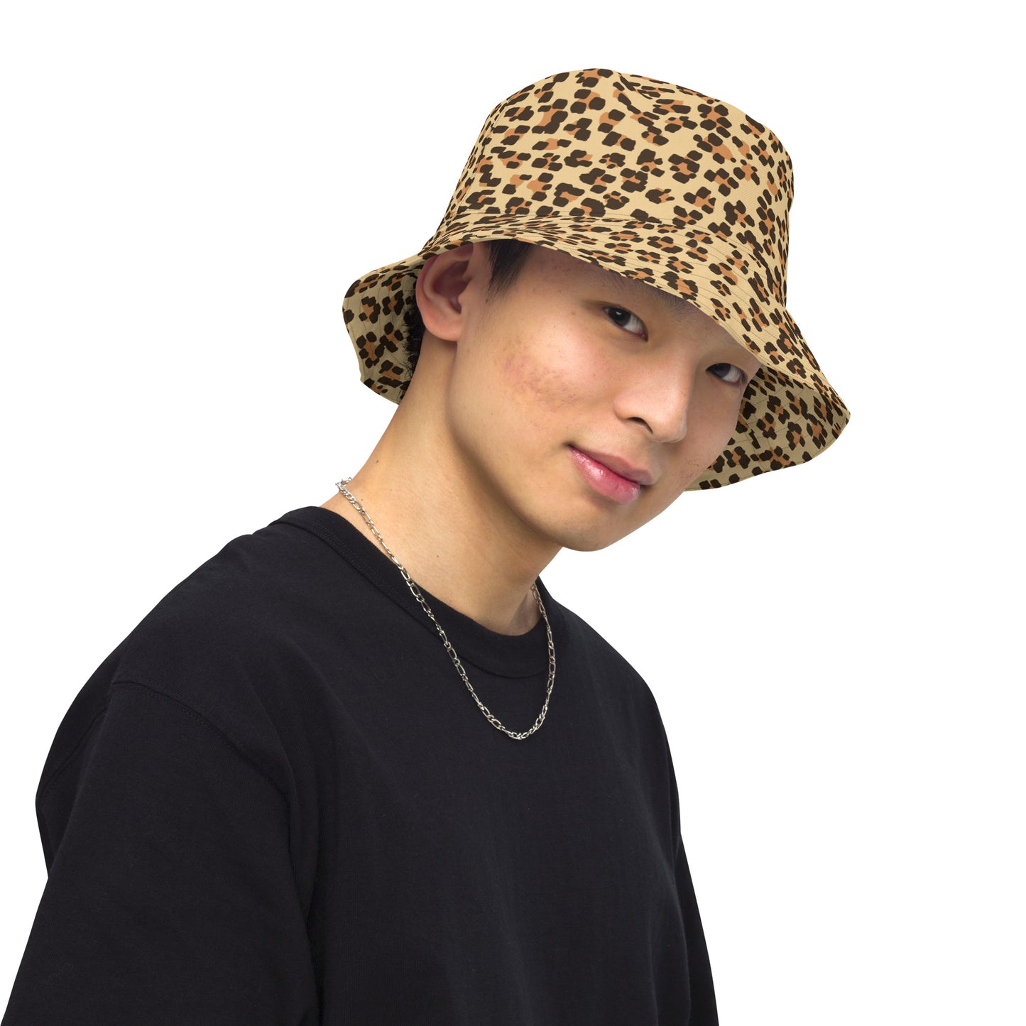 Leopardo - Cappello Unisex Modello Pescatore