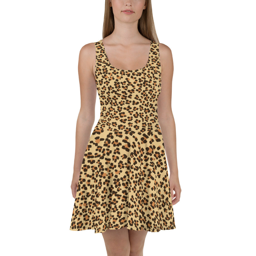 Leopardo - Vestito a Pieghe