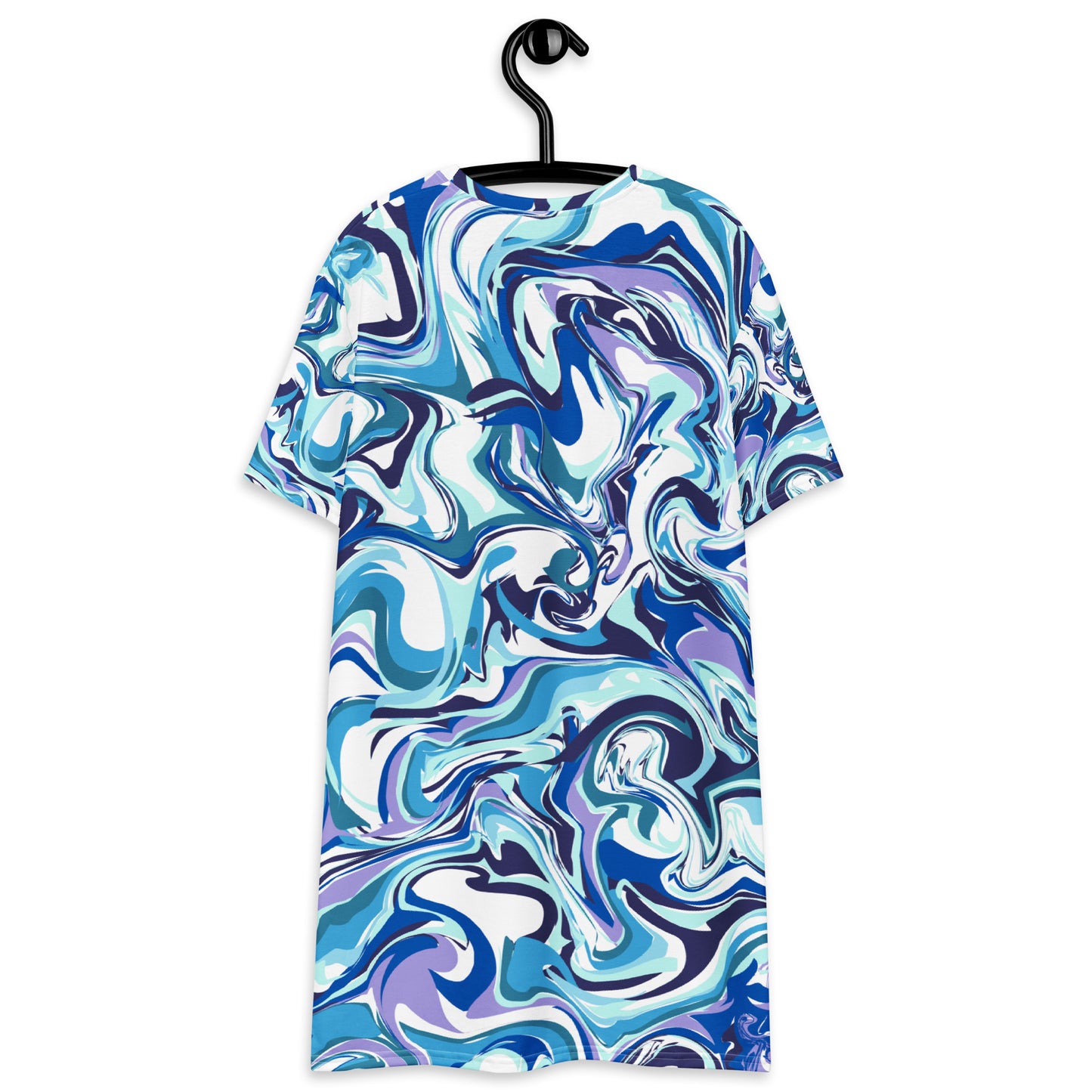 Onde Blu- Vestito T-Shirt