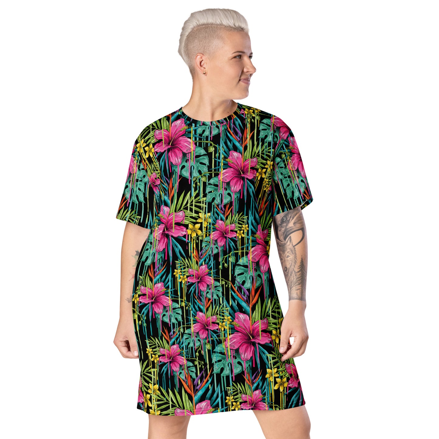Rose - Vestito T-shirt