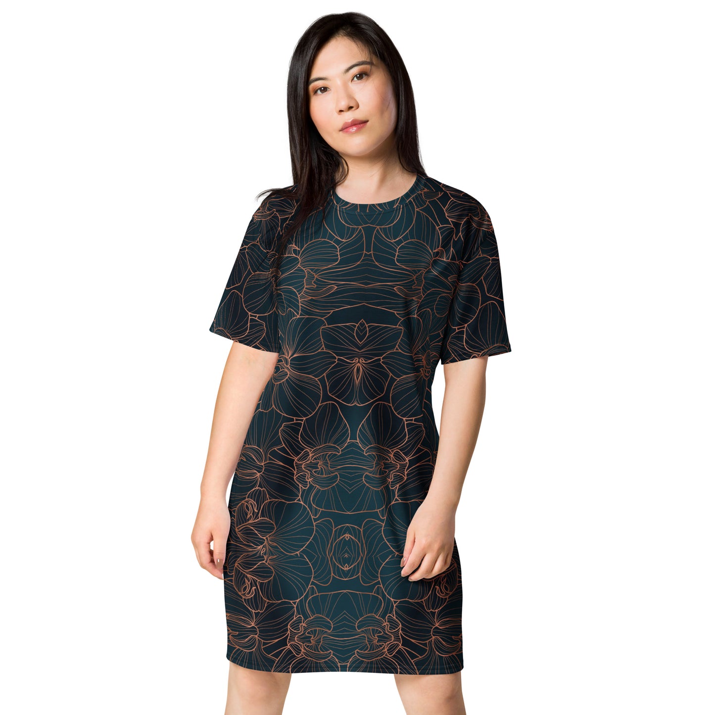 Orchidea - Vestito T-Shirt