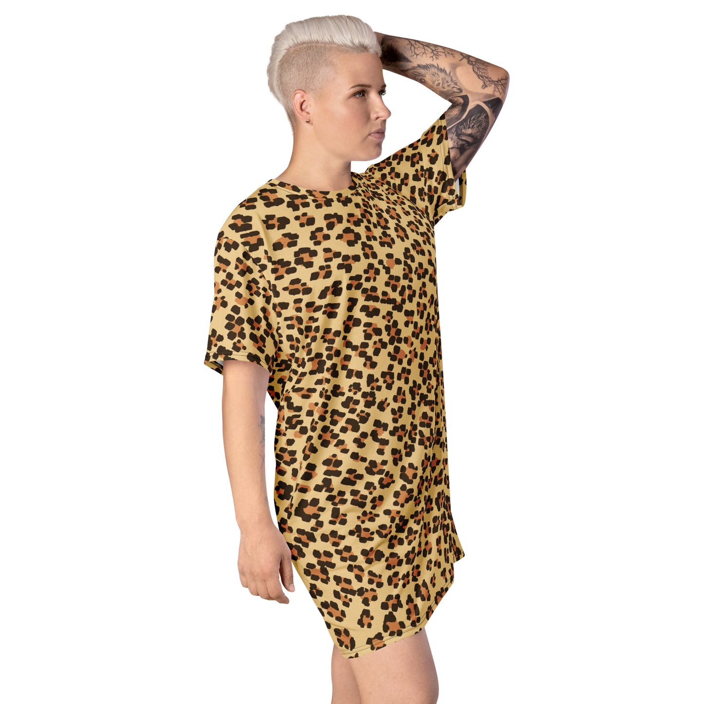 Leopardo - Vestito T-Shirt