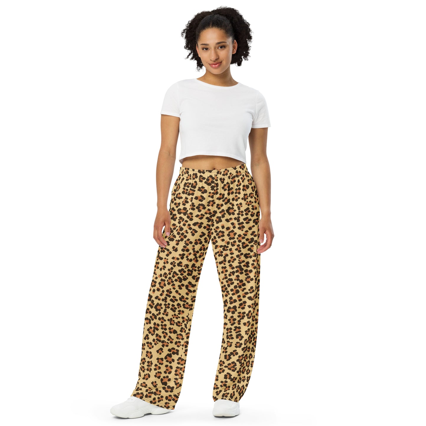 Leopardo - Pantaloni a Gamba Larga