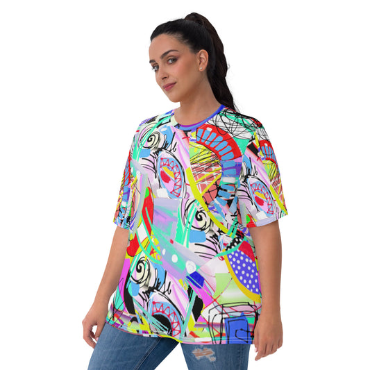 Scarabocchio -  T-Shirt Girocollo Donna