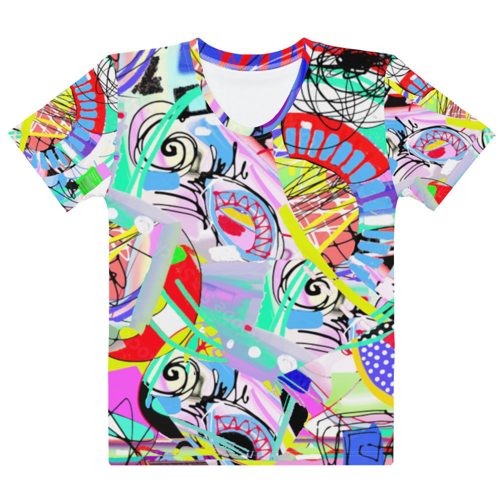 Scarabocchio - T-Shirt Girocollo Donna