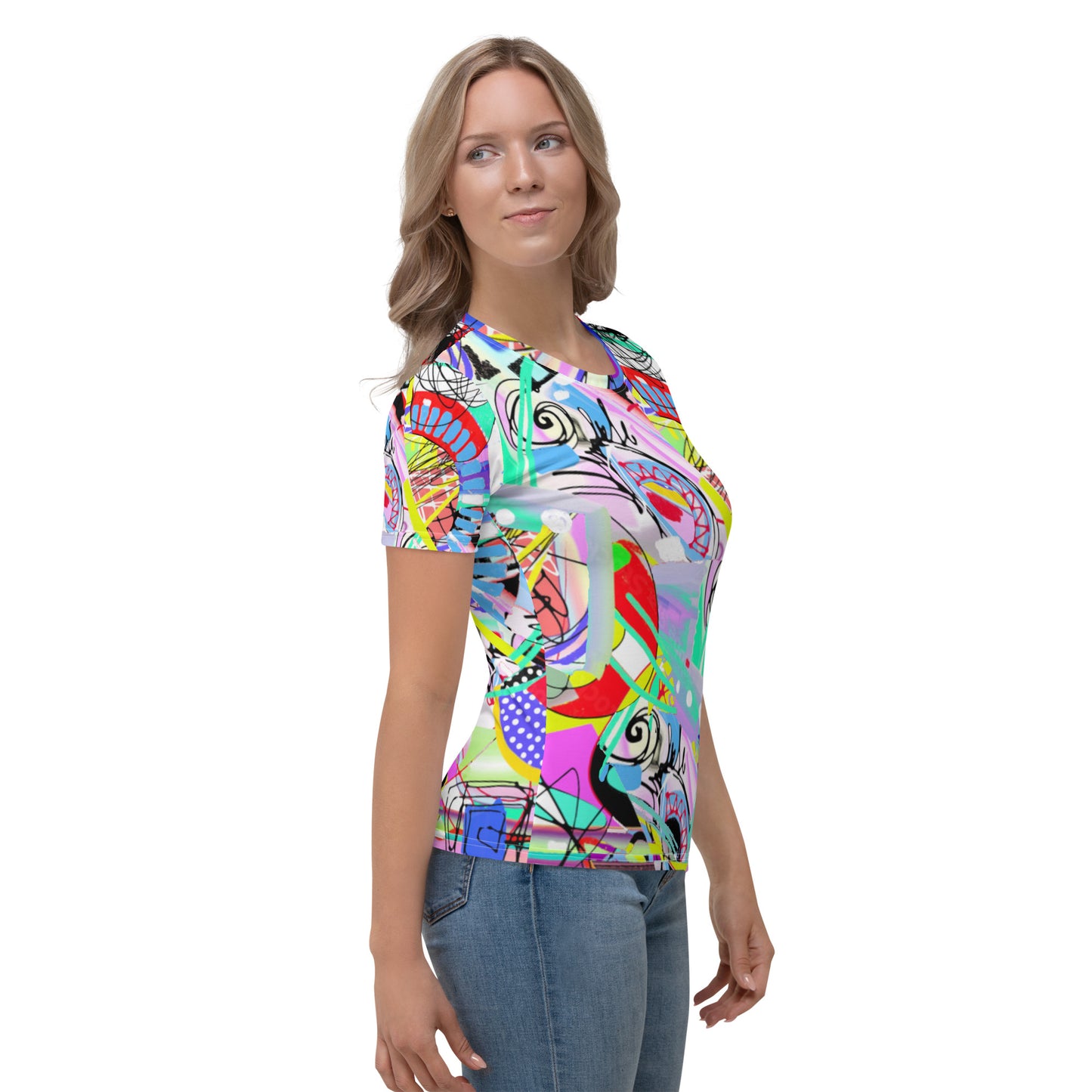 Scarabocchio - T-Shirt Girocollo Donna