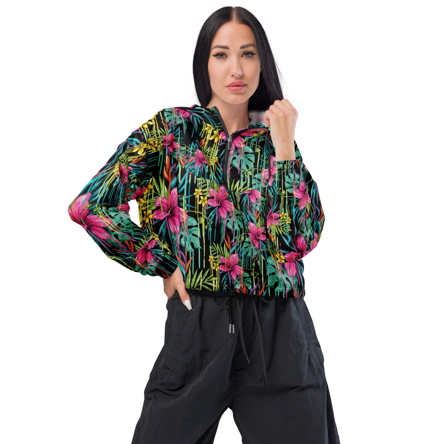 Rose - Giacca a Vento Corta/ Donna