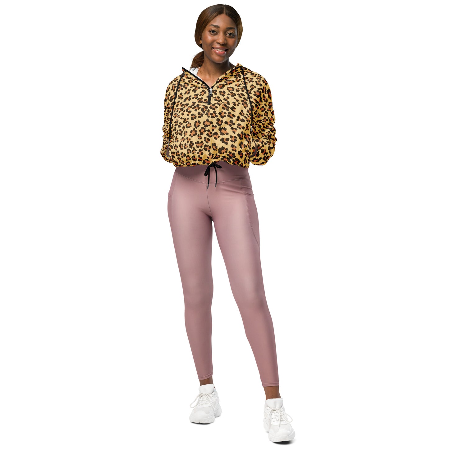 Leopardo - Giacca a Vento Corta Donna