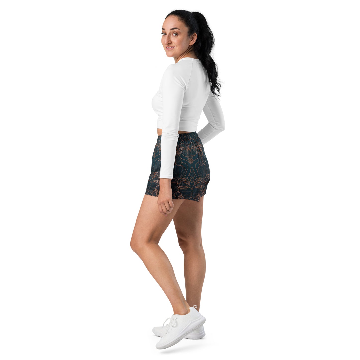 Orchidea - Pantaloncini Sportivi Donna