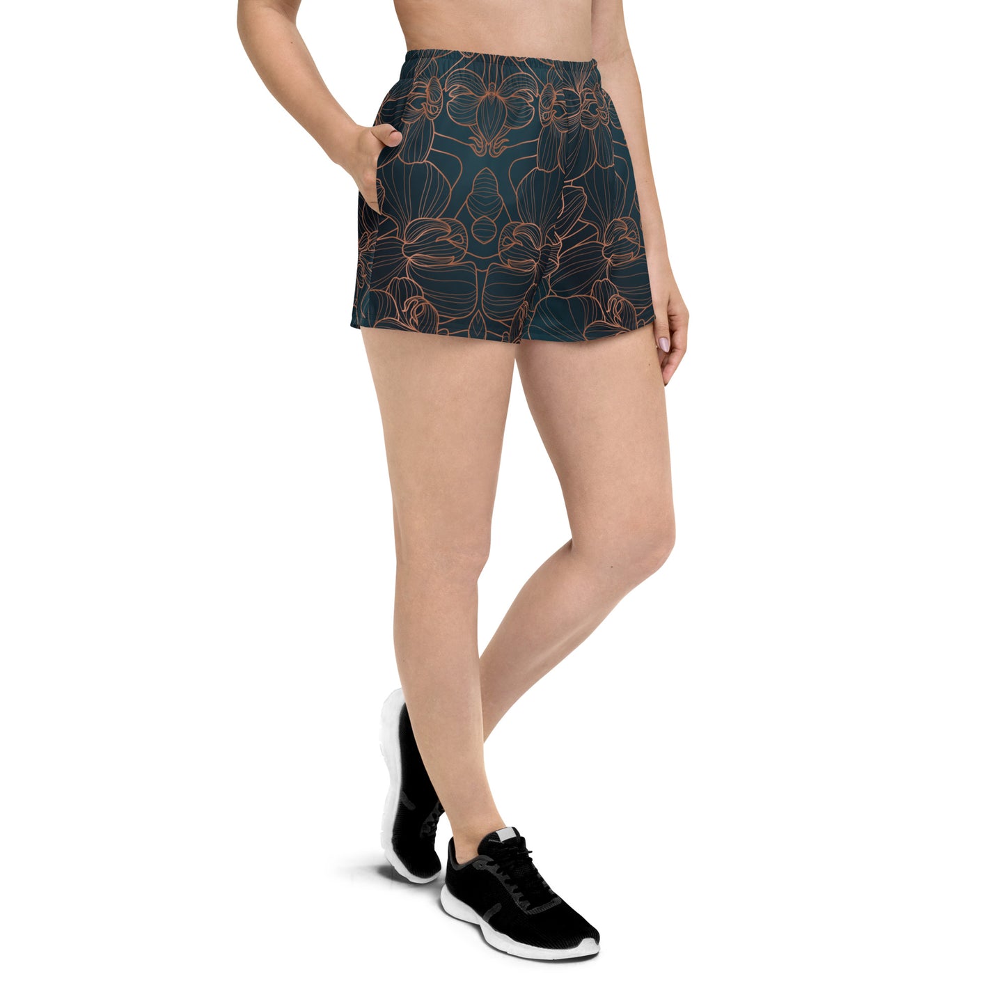 Orchidea - Pantaloncini Sportivi Donna