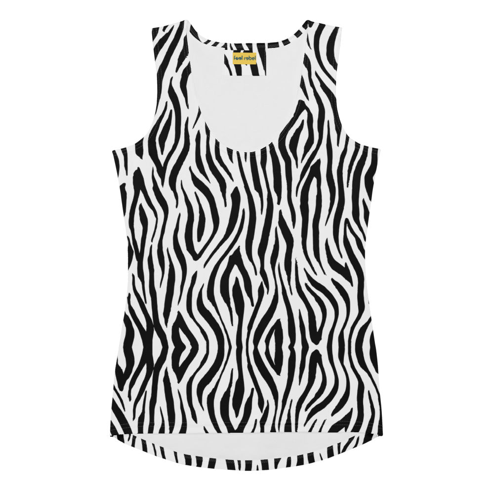 Zebra -Tank Top -