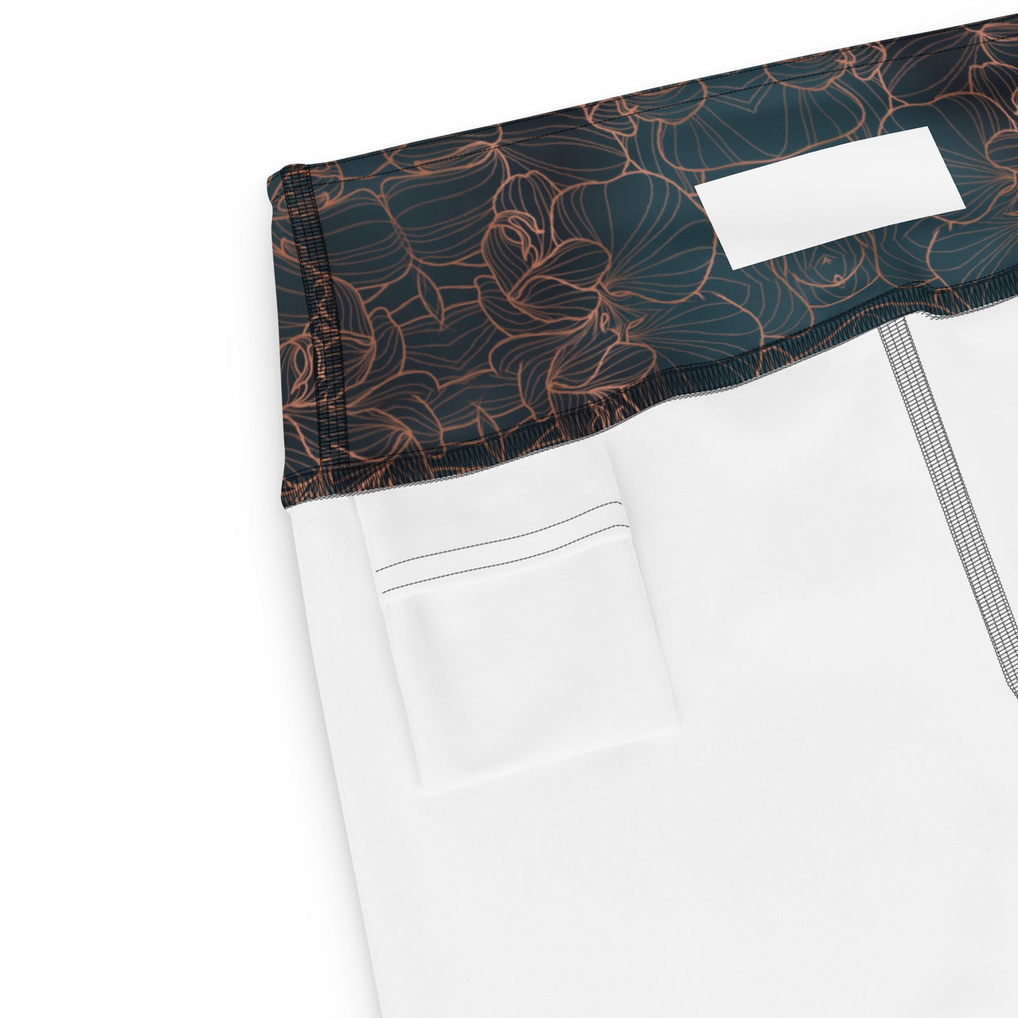 Orchidea - Yoga Capri Leggings