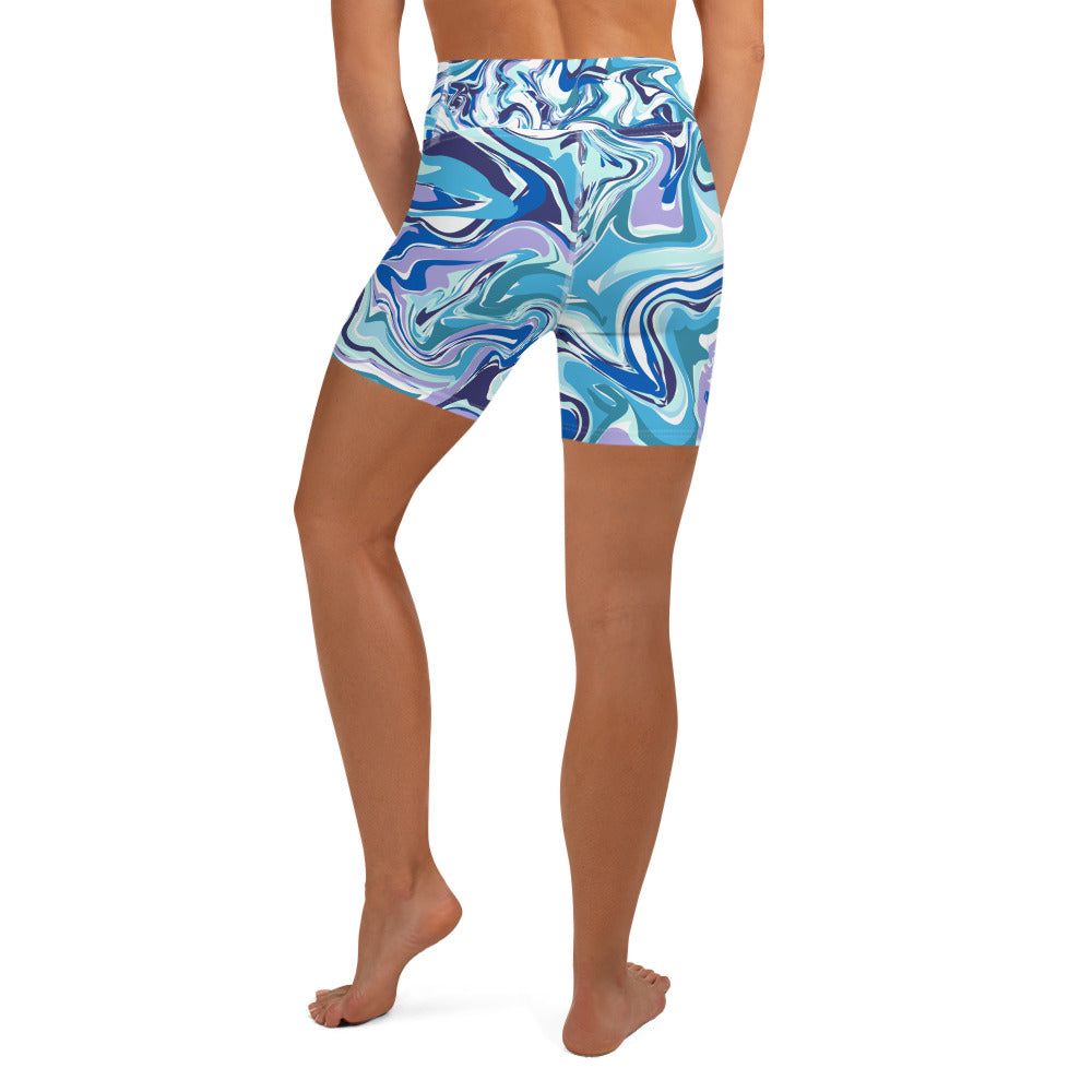 Onde Blu- Yoga Short