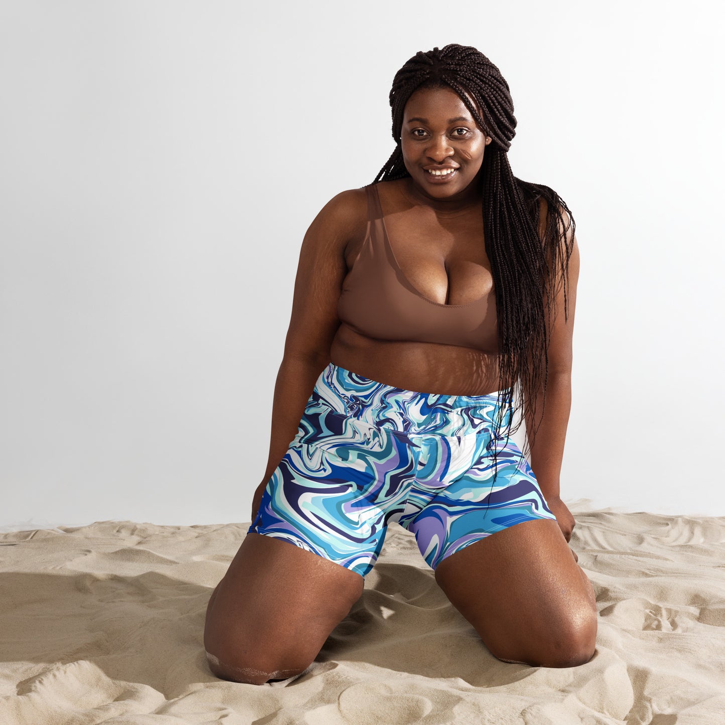 Onde Blu- Yoga Short