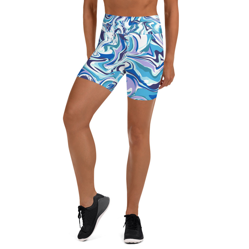 Onde Blu- Yoga Short