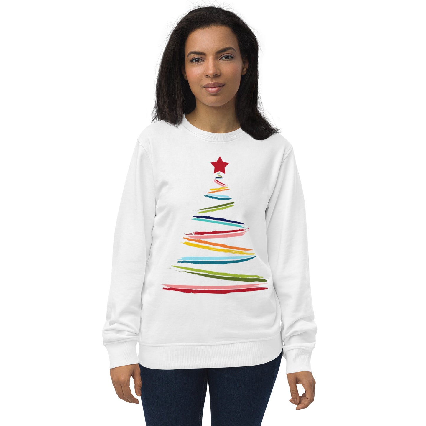 Natale a Colori - Felpa Unisex Girocollo 3 Colori