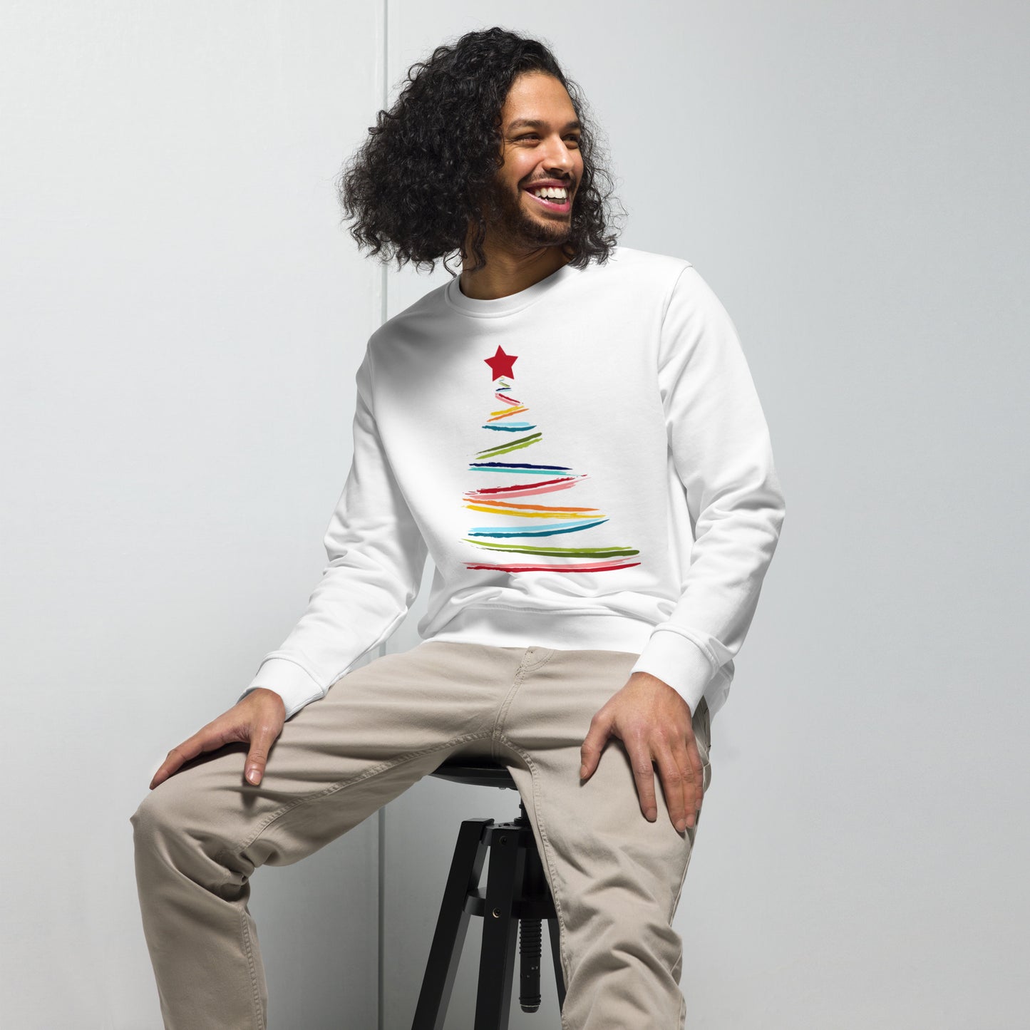 Natale a Colori - Felpa Unisex Girocollo 3 Colori
