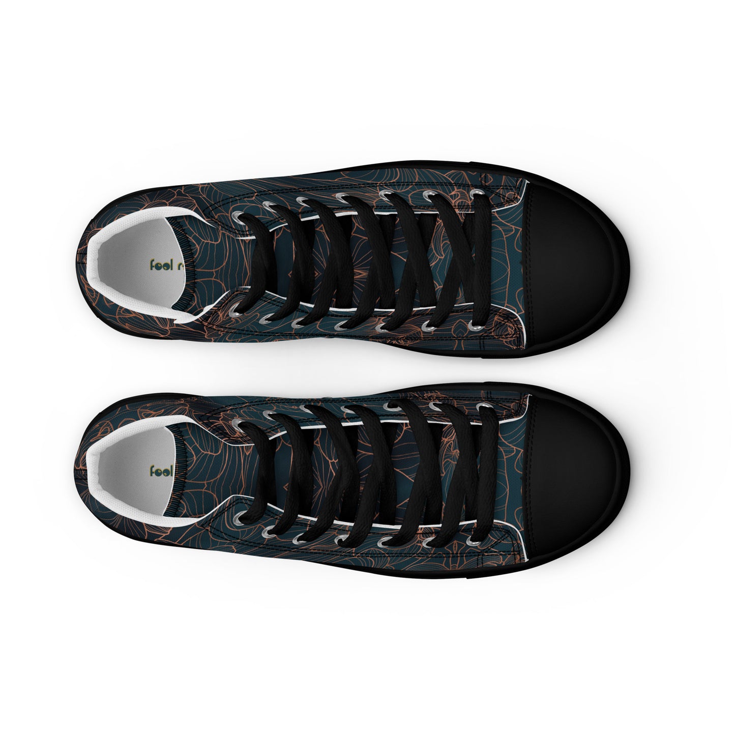 Orchidea - Sneakers Alte in Tela/Donna