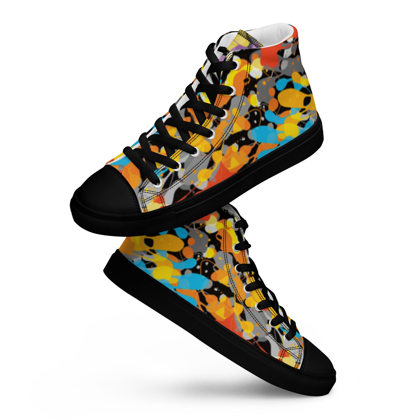 Colori - Sneakers Alte in Tela / Donna