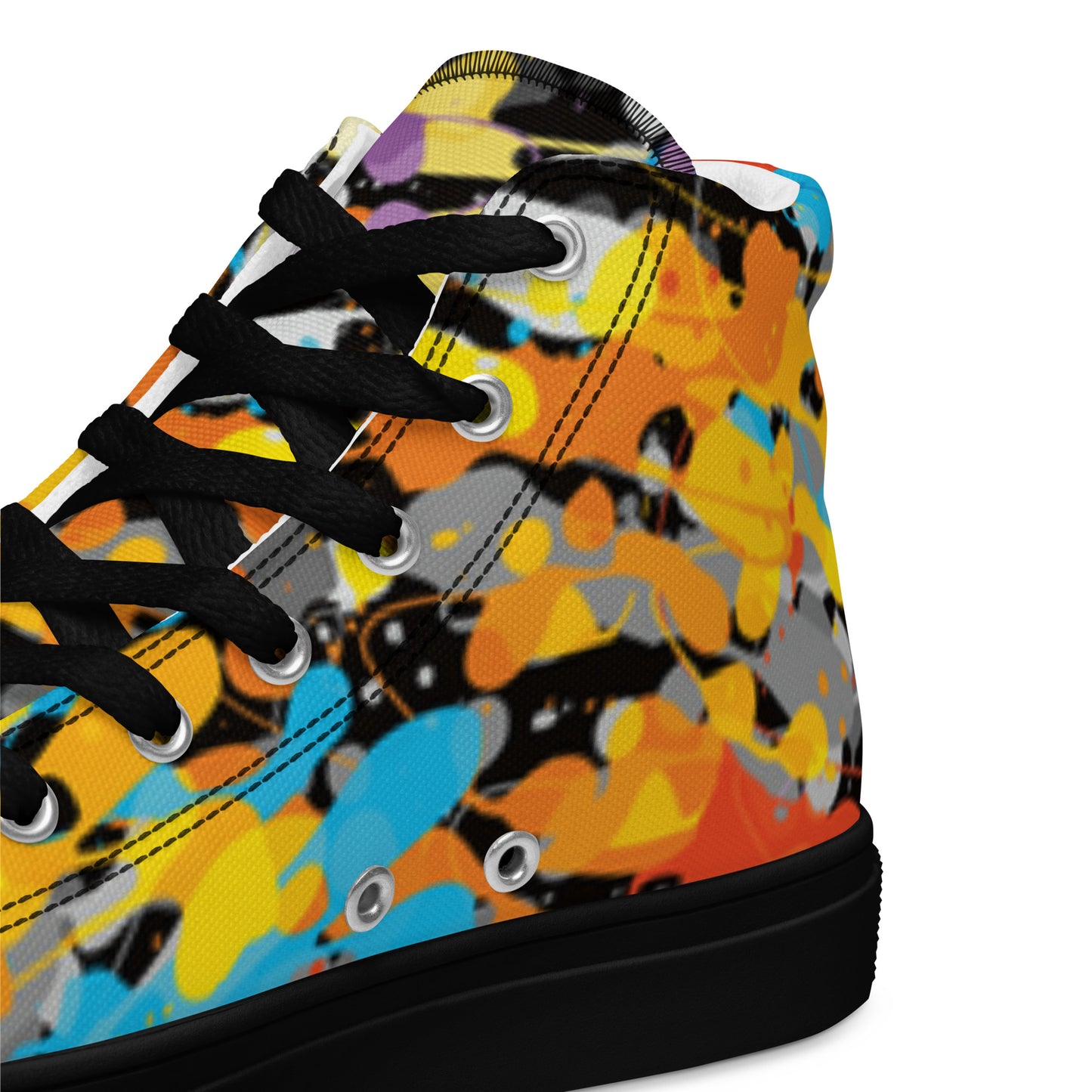 Colori - Sneakers Alte in Tela / Donna