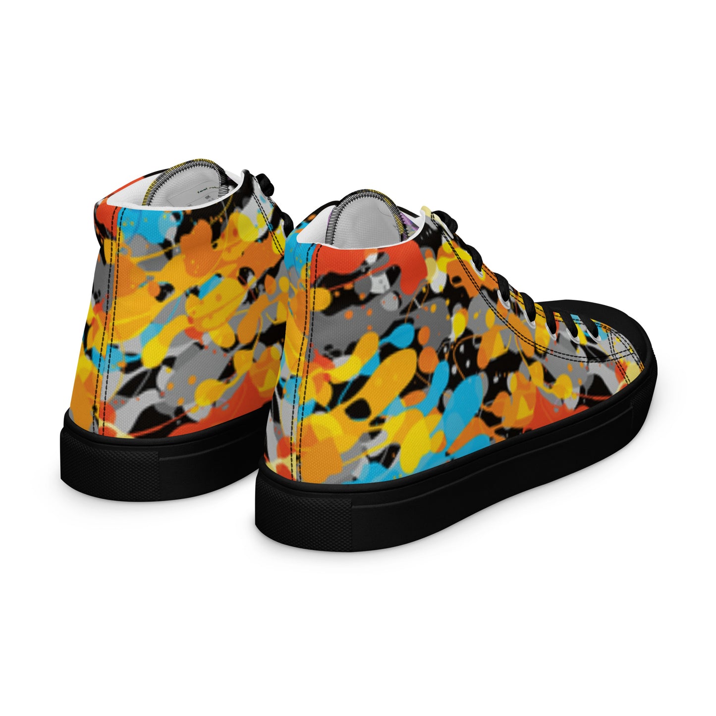 Colori - Sneakers Alte in Tela / Donna