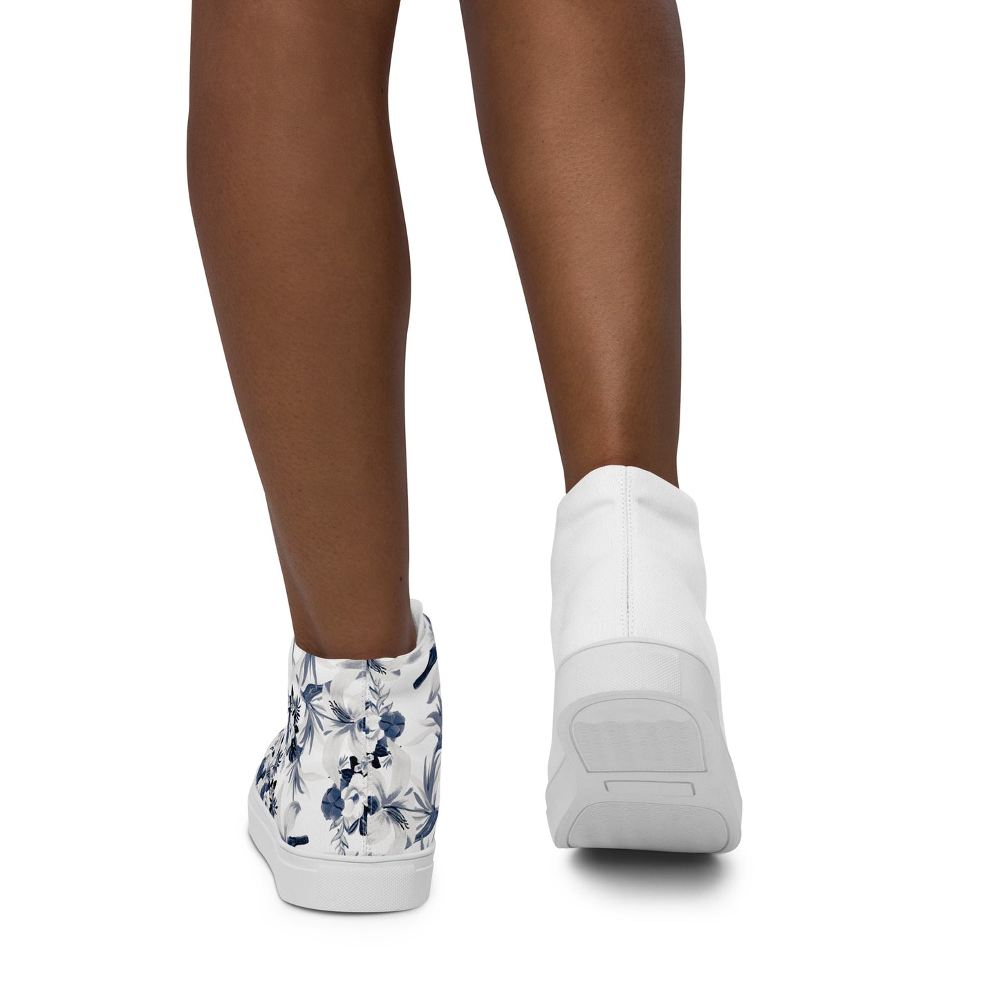 Bianco&Nero - Sneakers Alte in Tela/Donna