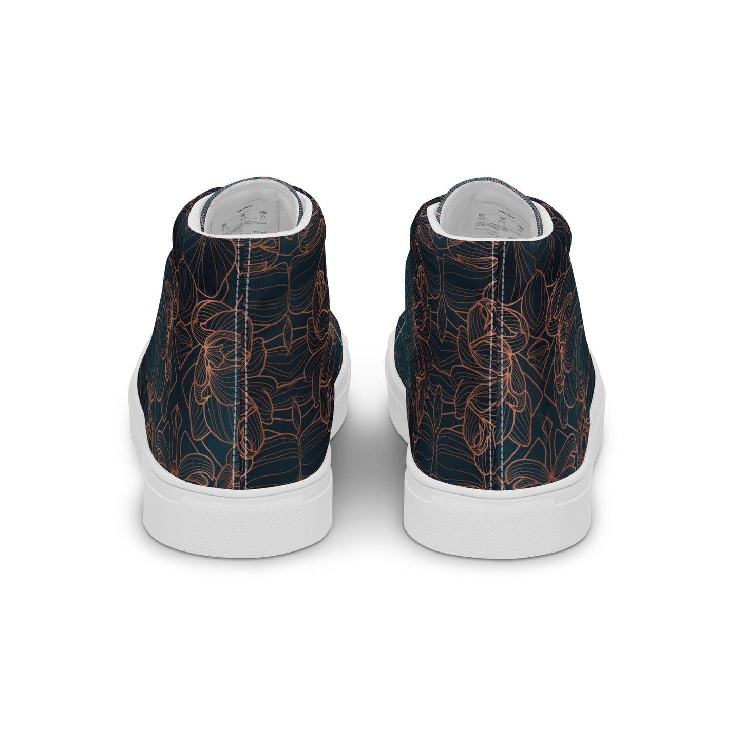 Orchidea - Sneakers Alte in Tela/Donna